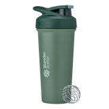 Sea Glass Sport Sleek stainless-steel shaker with locking lid.| Color#Sea Glass